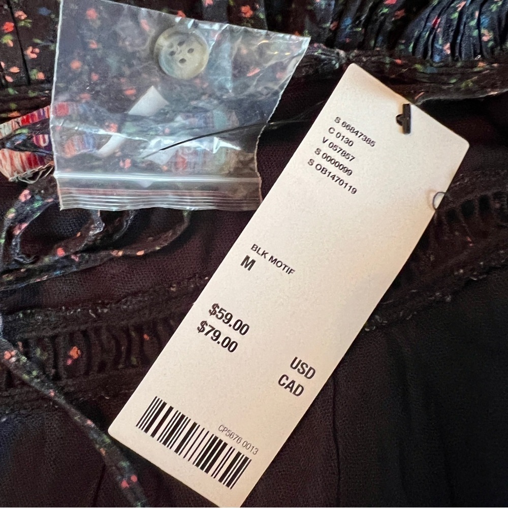 UO Georgia Tiered Mini Dress size M - NEW - Picture 9 of 12